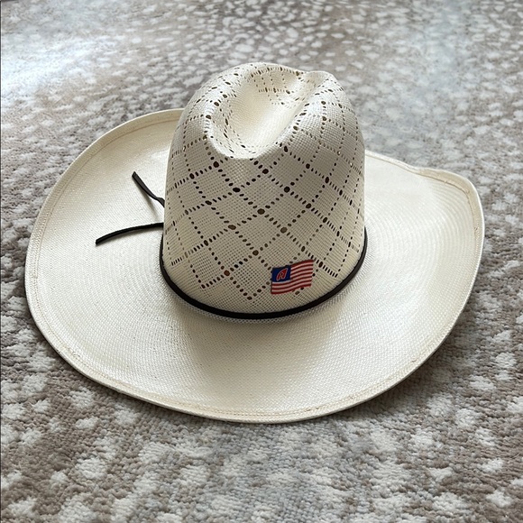 American Hat Co straw hat